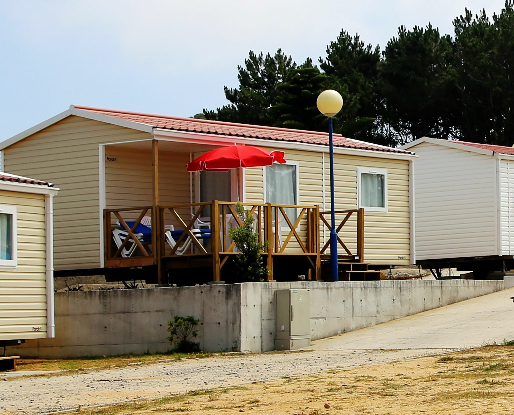 Orbitur Canidelo Bungalows - Caravan Park บีลาโนวาเดกายา ภายนอก รูปภาพ